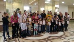 Многодетные семьи поздравили своих мужчин с Днем защитника Отечества