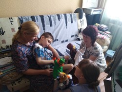 Акция «Дари добро» для семей, воспитывающих детей-инвалидов